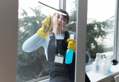 Nettoyage de vitres intérieures et extérieures à Savigny-en-Véron